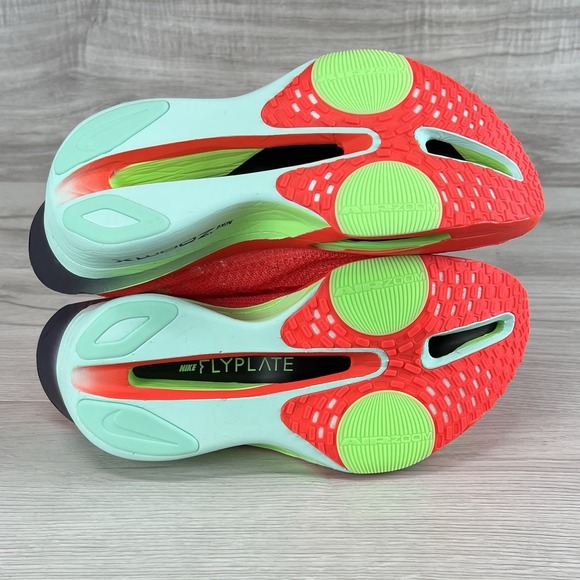 Nike Air Zoom Alphafly NEXT% 3 Bright Crimson Lime Blast FD8311-600 Men Size 8 - Picture 10 of 12